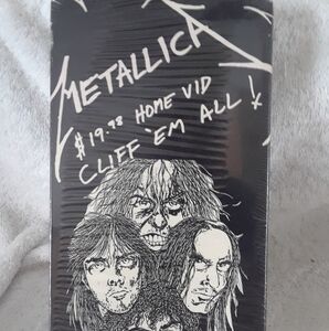 Metallica: "Cliff 'Em All" VHS